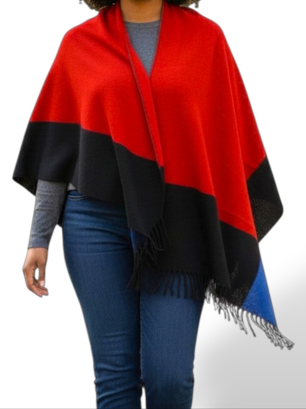 KOLLIE MORE Wrap/Shawl Reversible